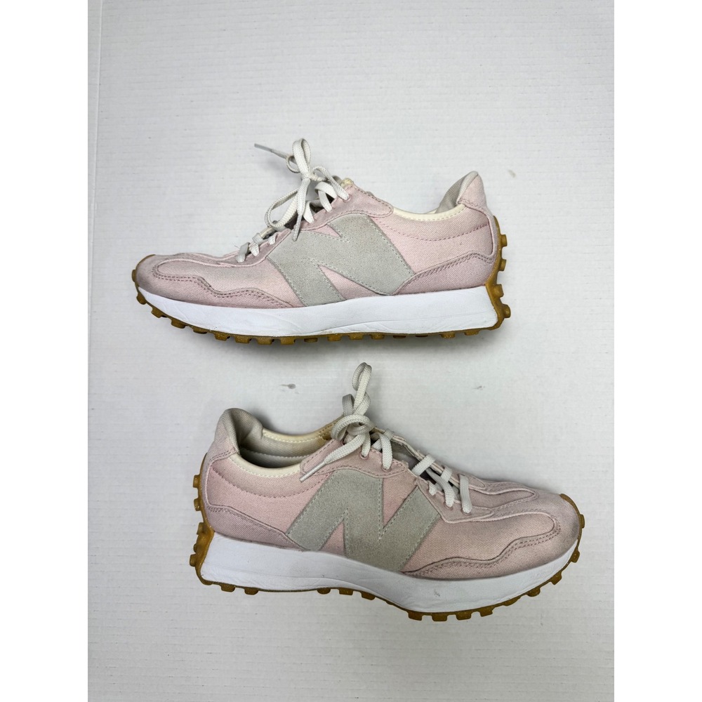 New Balance 327 Pink White Sneaker Lifestyle Running Women's size 9.5 ws327uc
